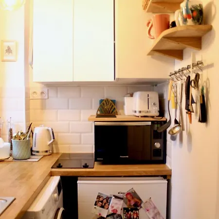 Apartmán Bright And Comfortable Studio In Montmartre